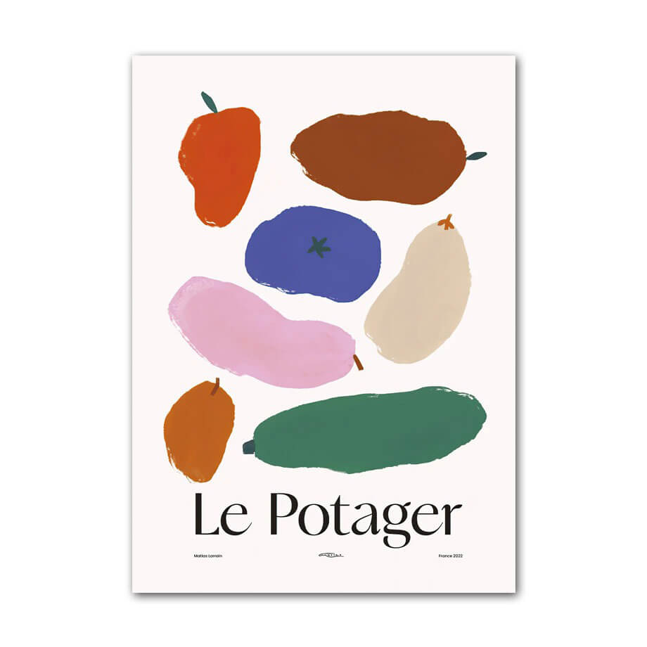 Southern France Collages Canvas Posters — Considered Home Styling — Lifestyle 7