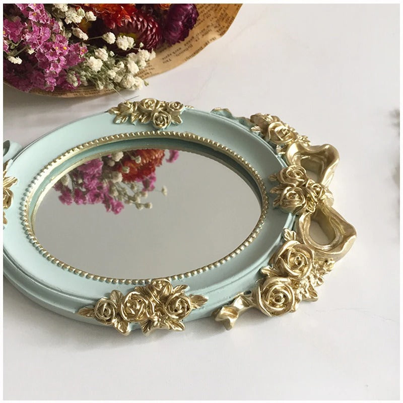 Rococo Vintage Hand Mirror — Considered Home Styling — Lifestyle 1