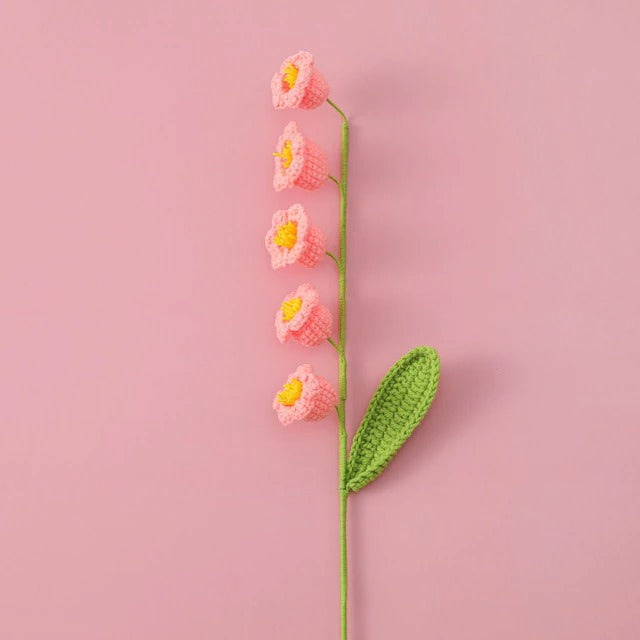 Crochet BellFlowers — Soft Plush Companion for Desk and Bedroom — Lifestyle 4