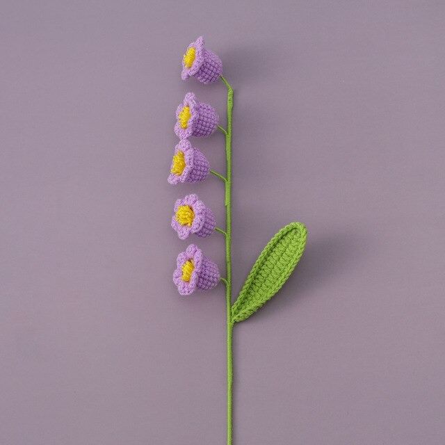 Crochet BellFlowers — Soft Plush Companion for Desk and Bedroom — Lifestyle 5