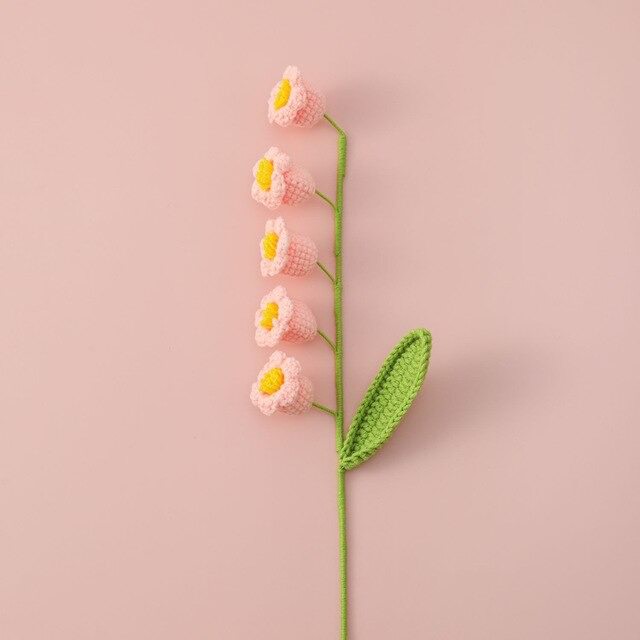 Crochet BellFlowers — Soft Plush Companion for Desk and Bedroom — Lifestyle 6