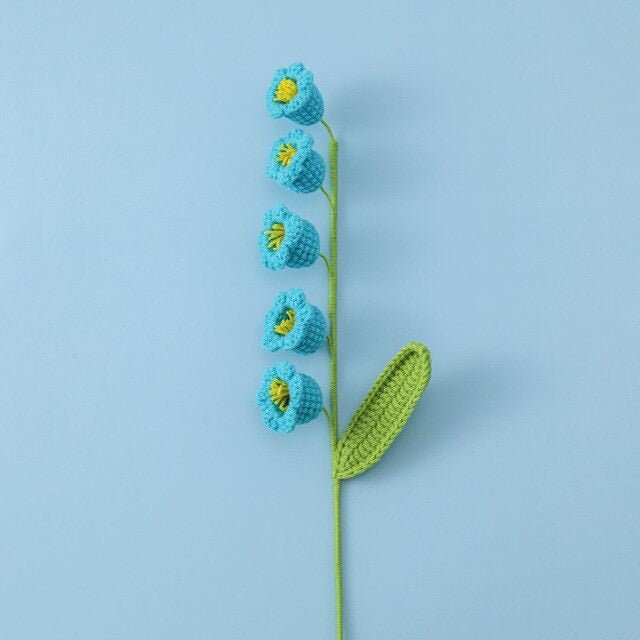 Crochet BellFlowers — Soft Plush Companion for Desk and Bedroom — Lifestyle 7
