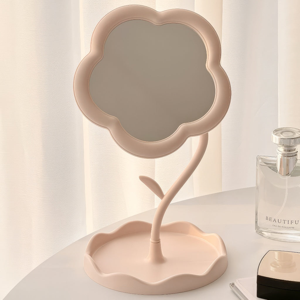 Flower Shaped Makeup Mirror — Considered Home Styling — Lifestyle 6