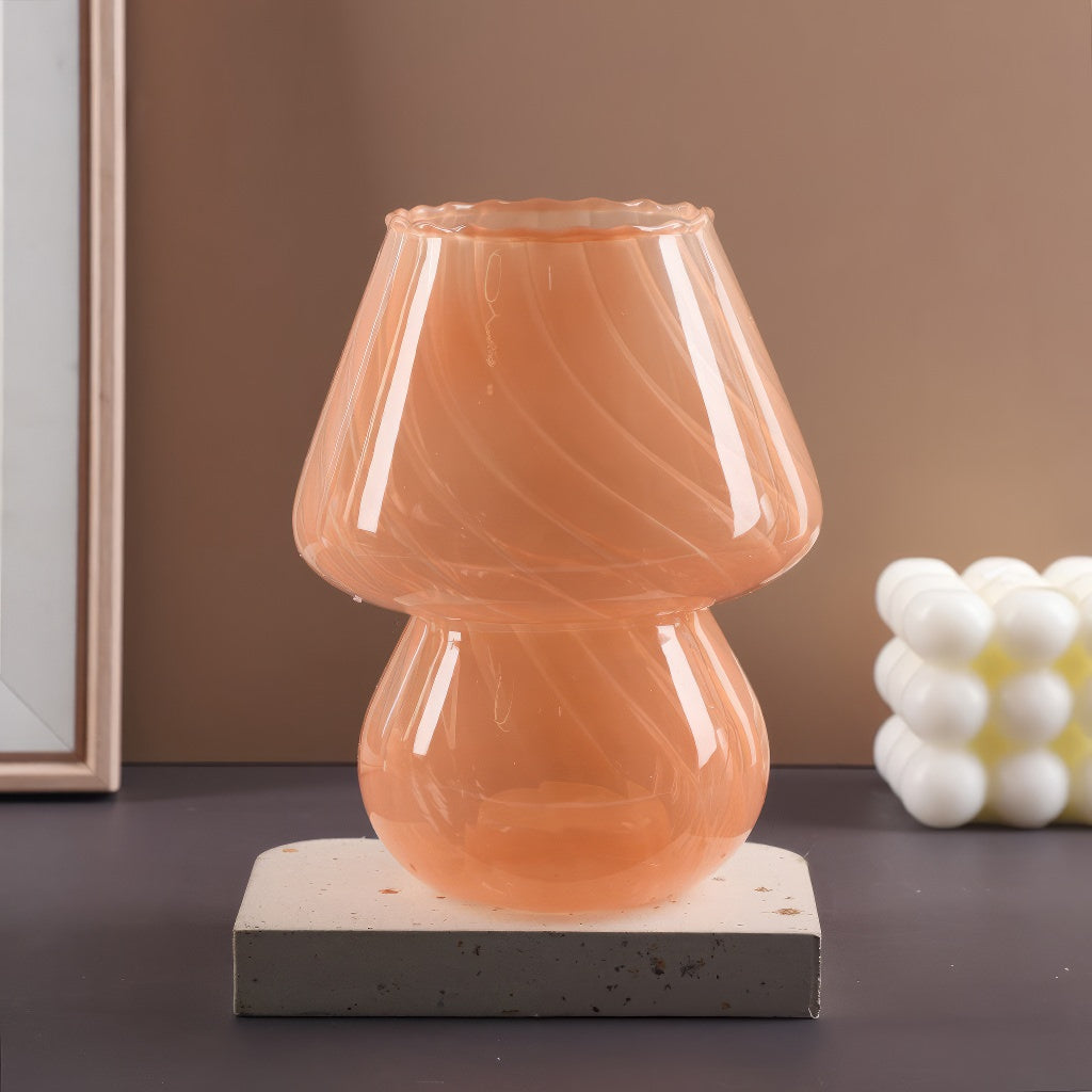 Mushroom Glass Vase — Decorative Vase for Considered Styling — Lifestyle 7