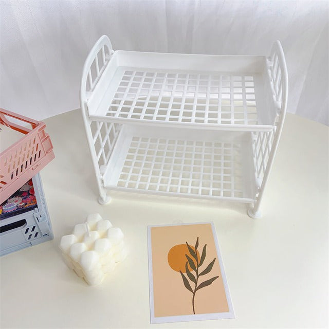 Two-Storey Desk Shelf — Considered Home Styling — Lifestyle 1