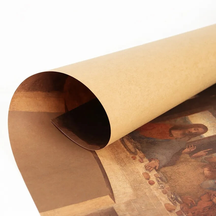 The Last Supper Kraft Paper Poster — Considered Home Styling