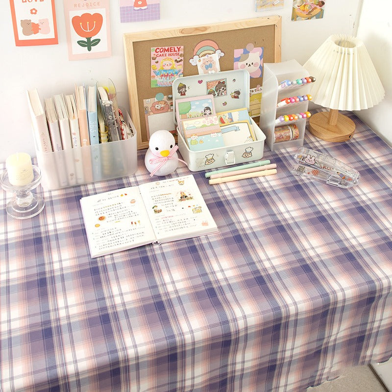 Pastel Plaid Tablecloth — Considered Home Styling — Lifestyle 3