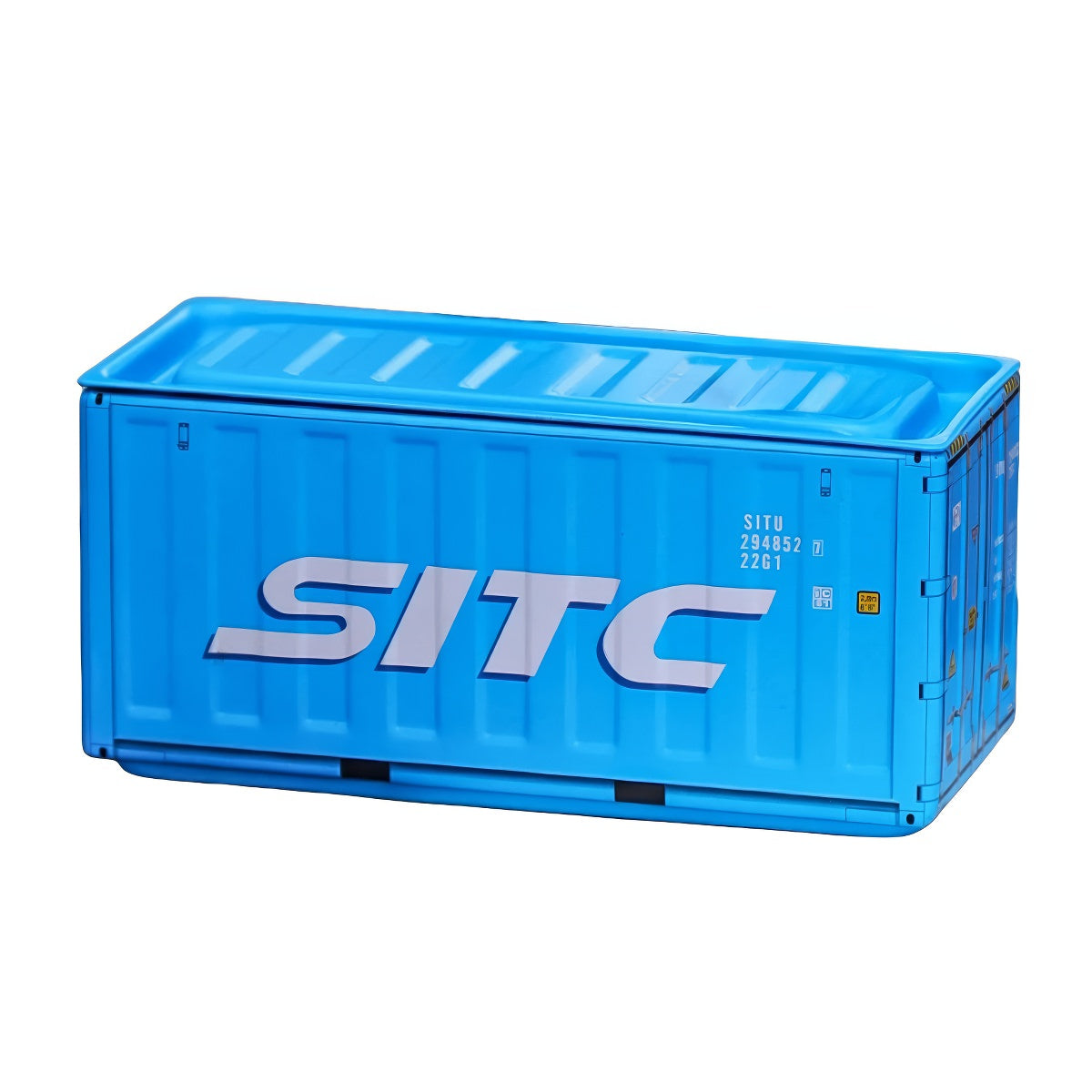 Mini Shipping Container Desk Storage Box — Considered Home Styling — Lifestyle 2