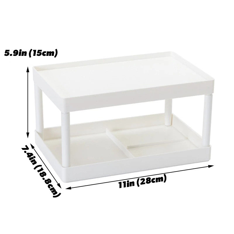 Stackable Desktop Shelf Organizer — Considered Home Styling — Lifestyle 2