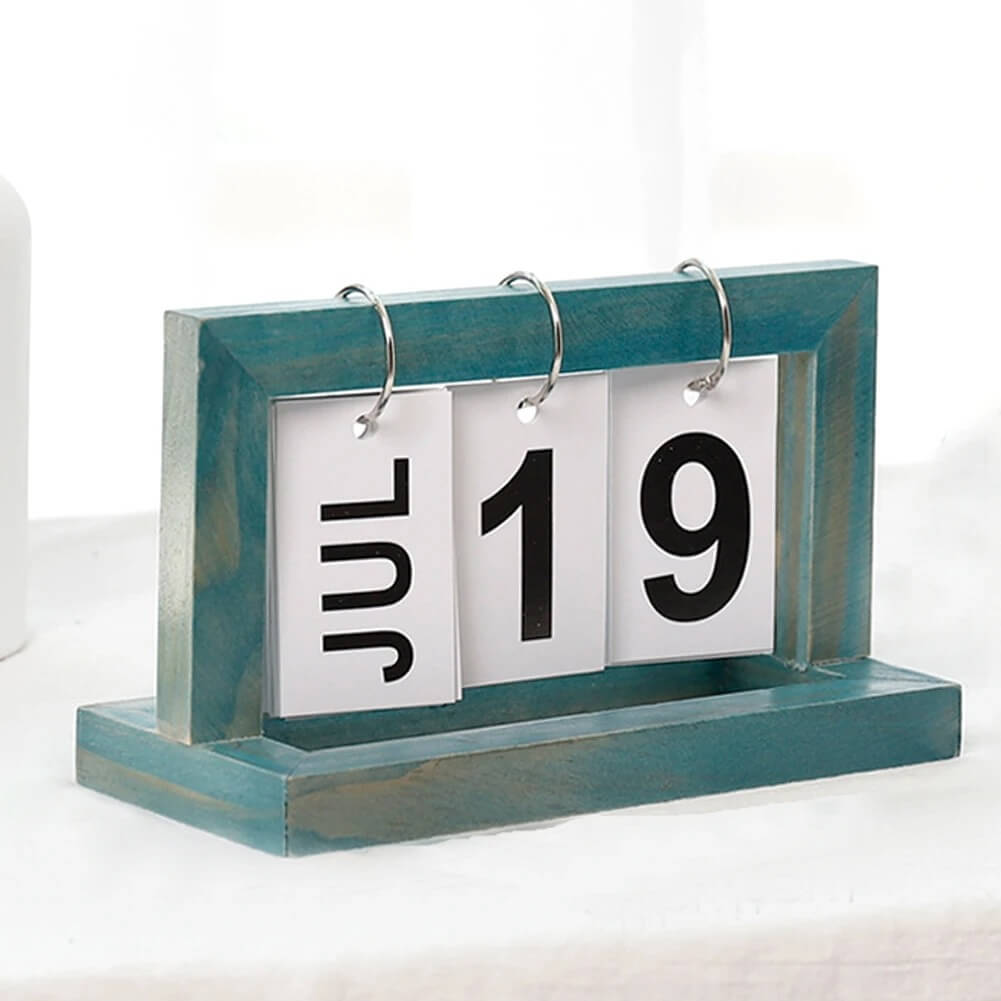Flipping Desk Calendar — Considered Home Styling — Lifestyle 5