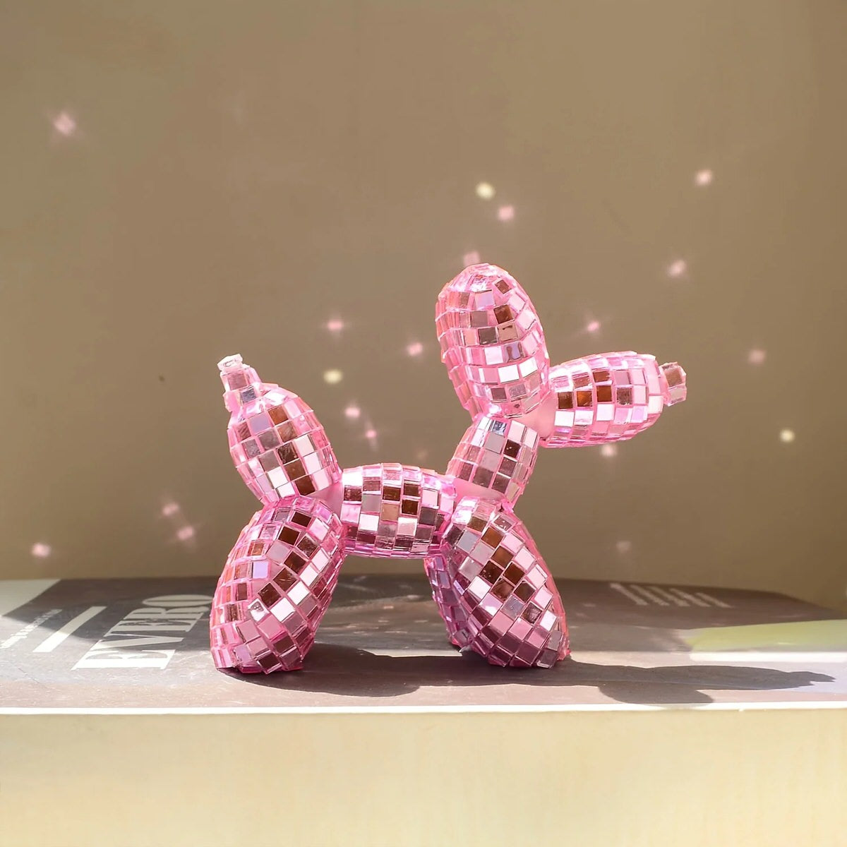 Mini Disco Balloon Dog Decor Sculpture — Considered Home Styling