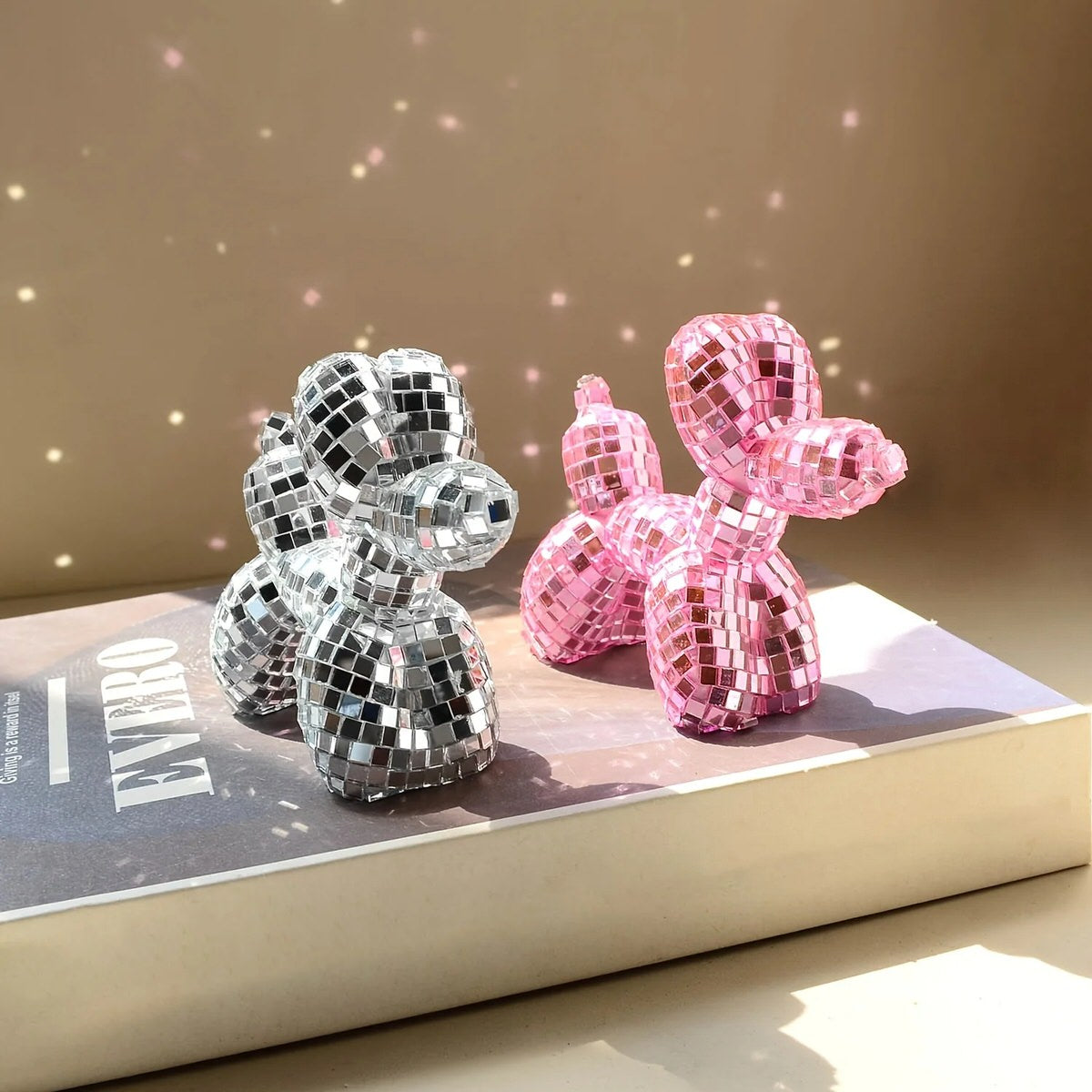Mini Disco Balloon Dog Decor Sculpture — Considered Home Styling