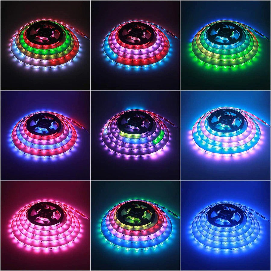 Multicolor LED Lights — Warm LED Mood Lighting for Bedside — Lifestyle 1