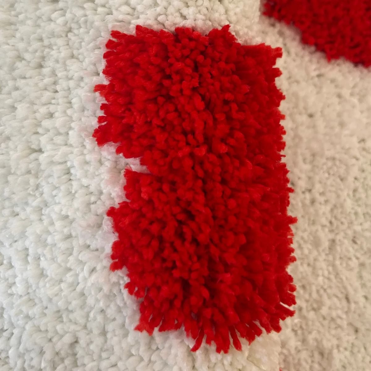 8 of Hearts Accent Rug — Soft Accent Rug for Bedroom Layering — Lifestyle 1