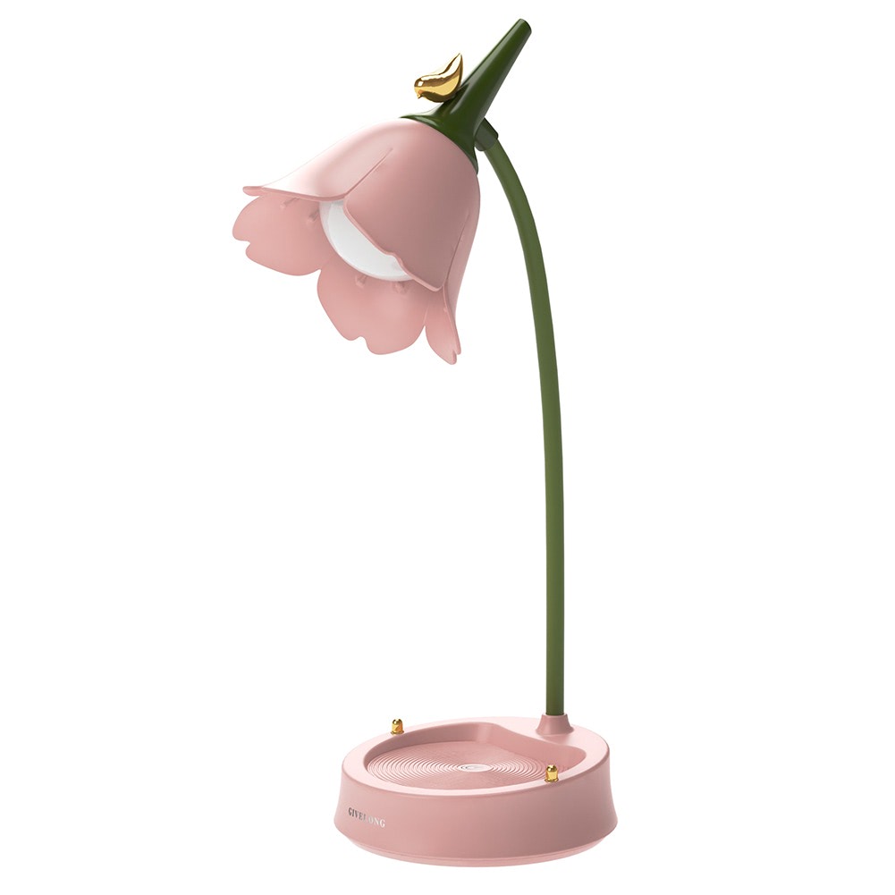 Fairy Flower Table Lamp — Warm LED Mood Lighting for Bedside — Front view