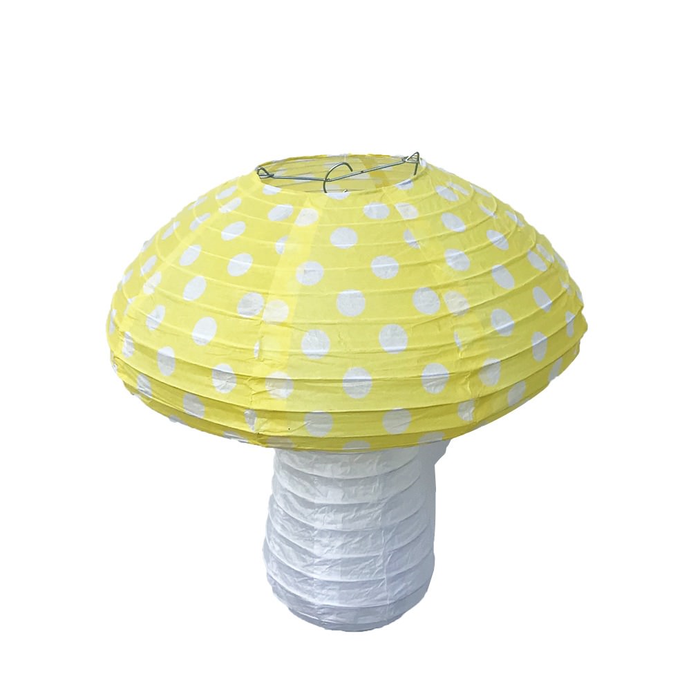 Fairy Mushroom Hanging Decor — Warm LED Mood Lighting for Bedside — Lifestyle 8