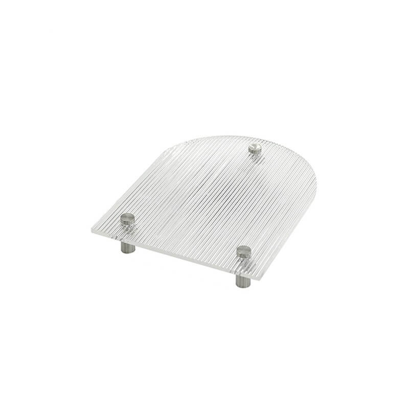 Grooved Acrylic Decorative Tray — Decorative Accent for Considered Styling — Lifestyle 7