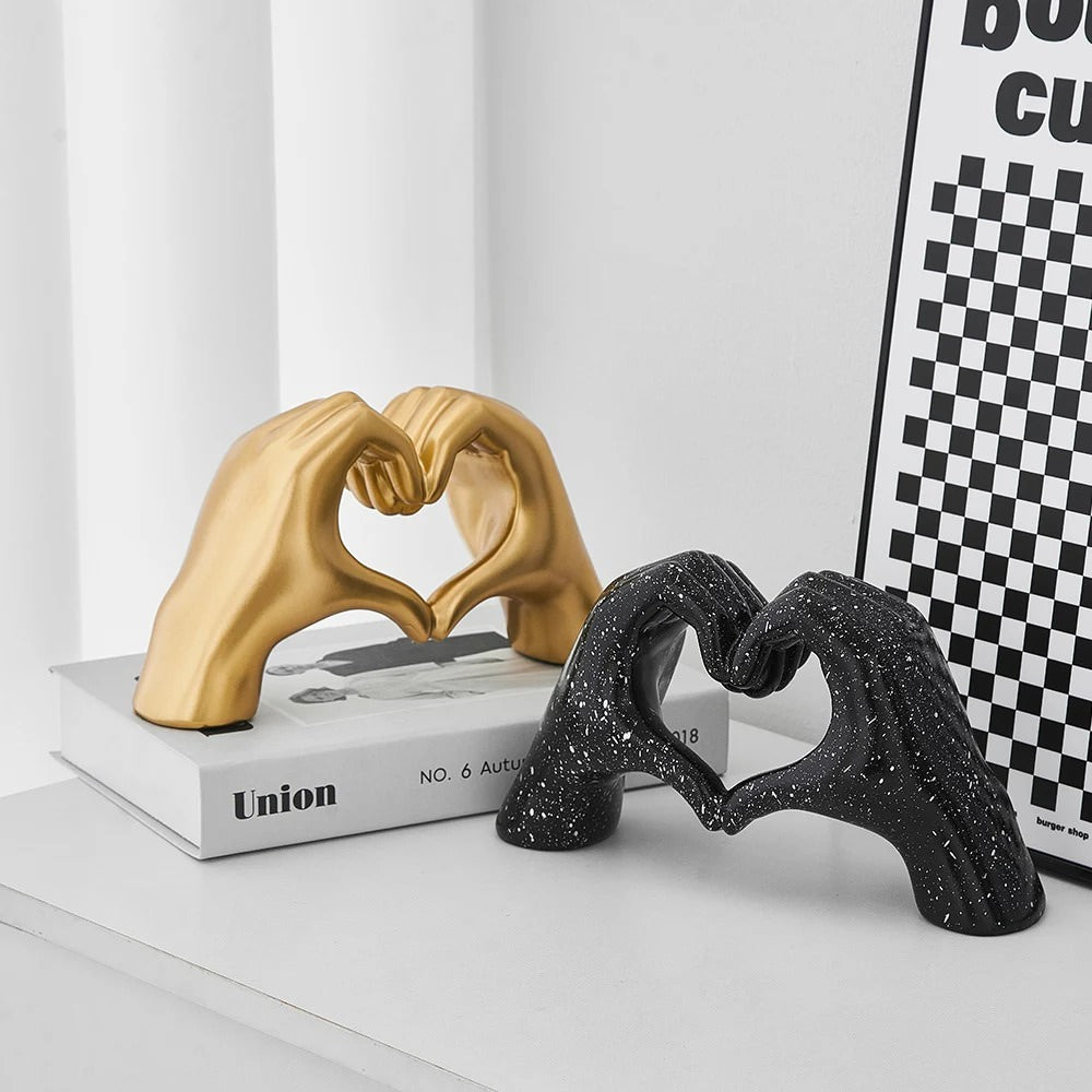Heart Shaped Hands Desk Decor — Considered Home Styling — Lifestyle 1