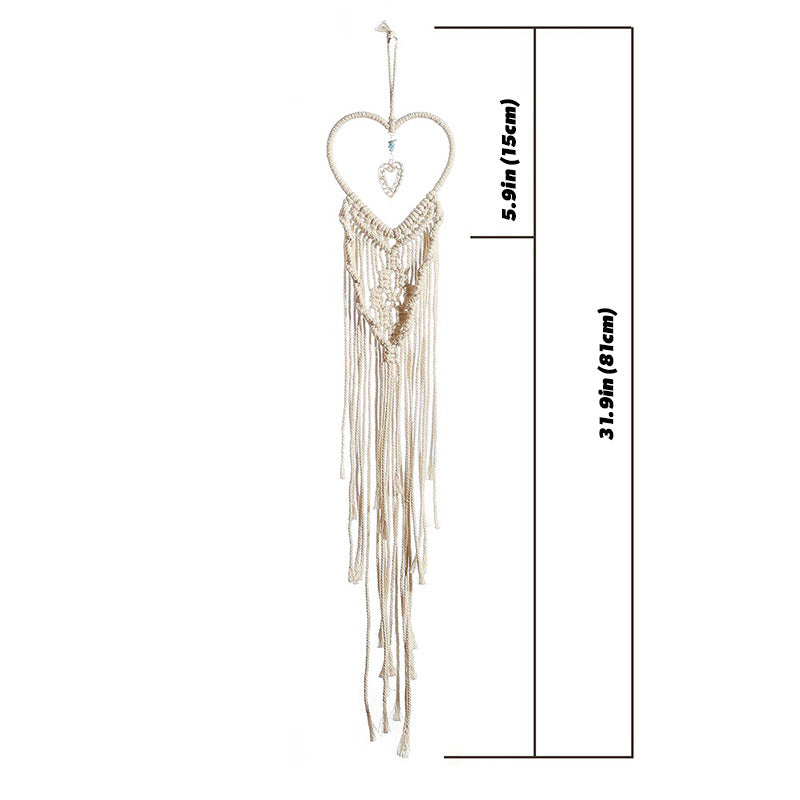 Heart Shaped Macrame Wall Hanging — Considered Home Styling — Lifestyle 2
