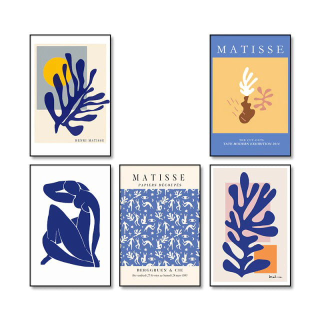 Henri Matisse Blue Prints Posters — Considered Home Styling — Lifestyle 6