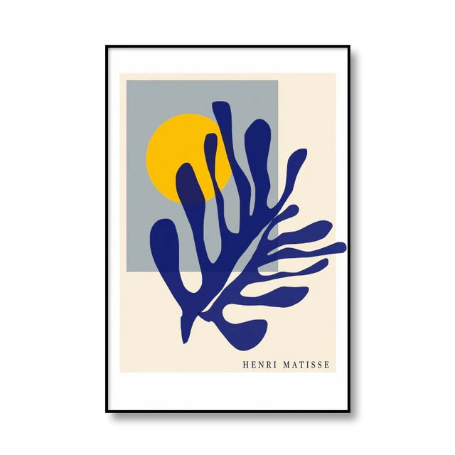 Henri Matisse Blue Prints Posters — Considered Home Styling — Lifestyle 1