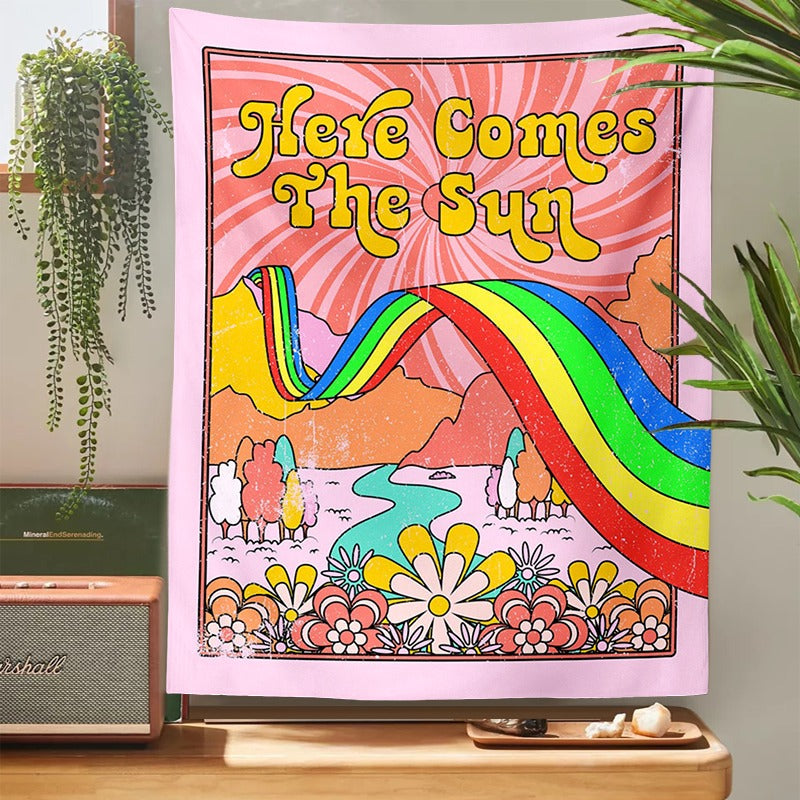 Here Comes The Sun Tapestry — Considered Home Styling — Lifestyle 1