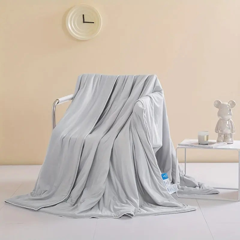 Chill Sleep Cooling Blanket for Comfortable Rest - Available in Multiple Sizes and Colours — Lifestyle 11