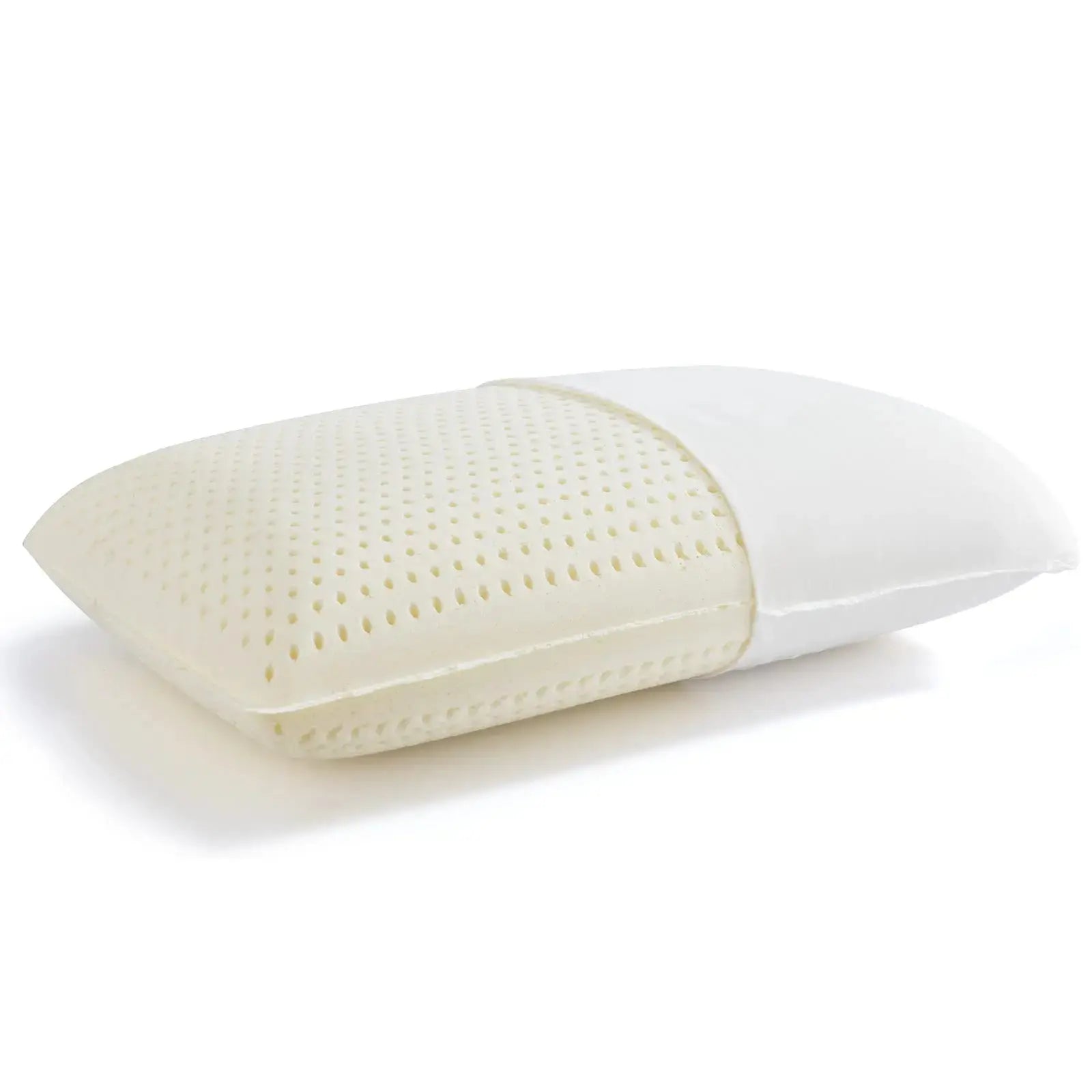Natural Latex Sleep Pillow – 60x40x12cm, White – Eco-Friendly Comfort for Restful Nights — Lifestyle 5