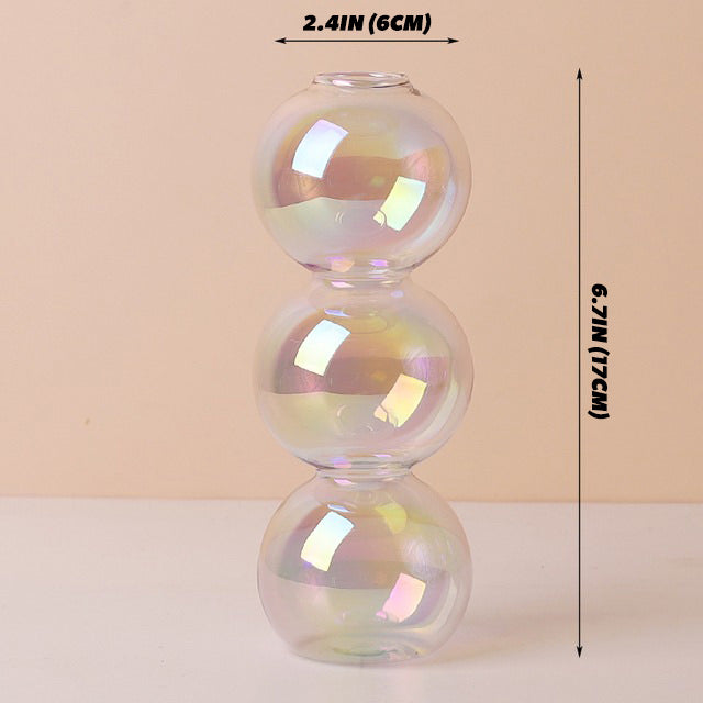 Iridescent Glass Candle Holder — Decorative Vase for Considered Styling — Lifestyle 8