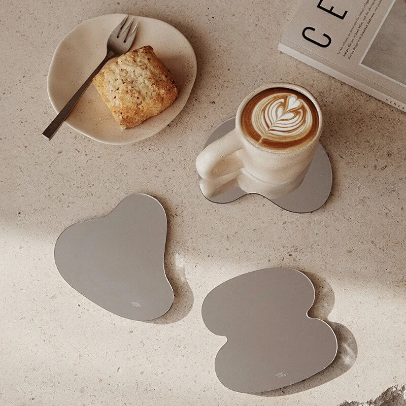 Blob Mirror Coaster — Considered Home Styling — Lifestyle 6