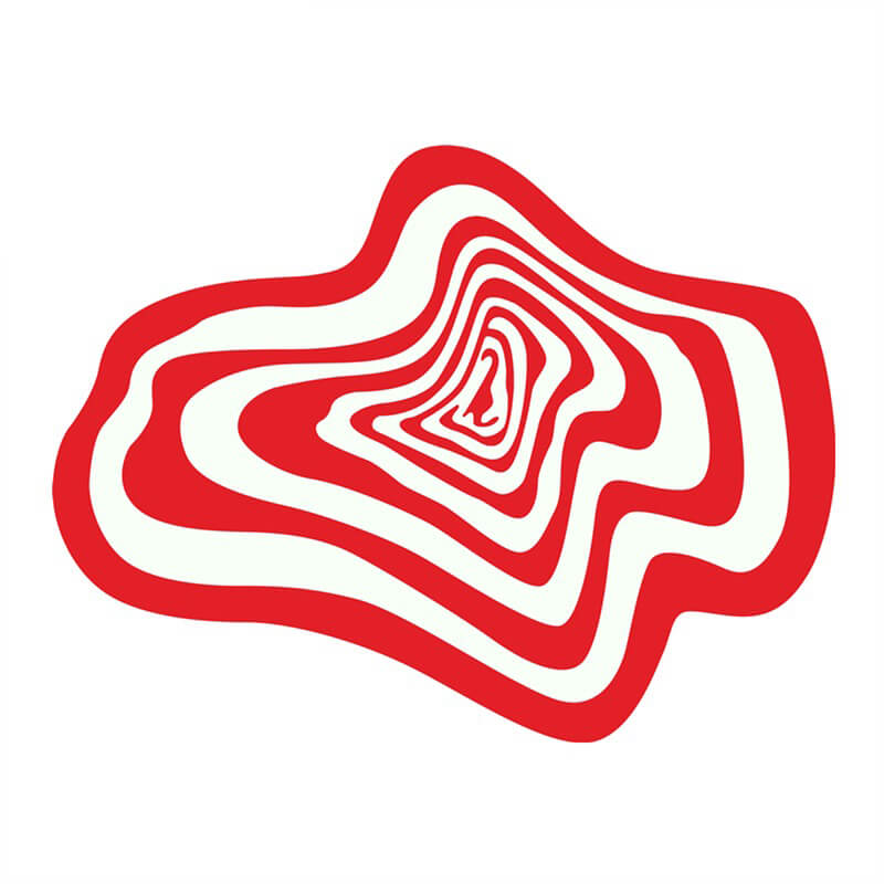 Hypno Blob Accent Rug — Soft Accent Rug for Bedroom Layering — Lifestyle 8