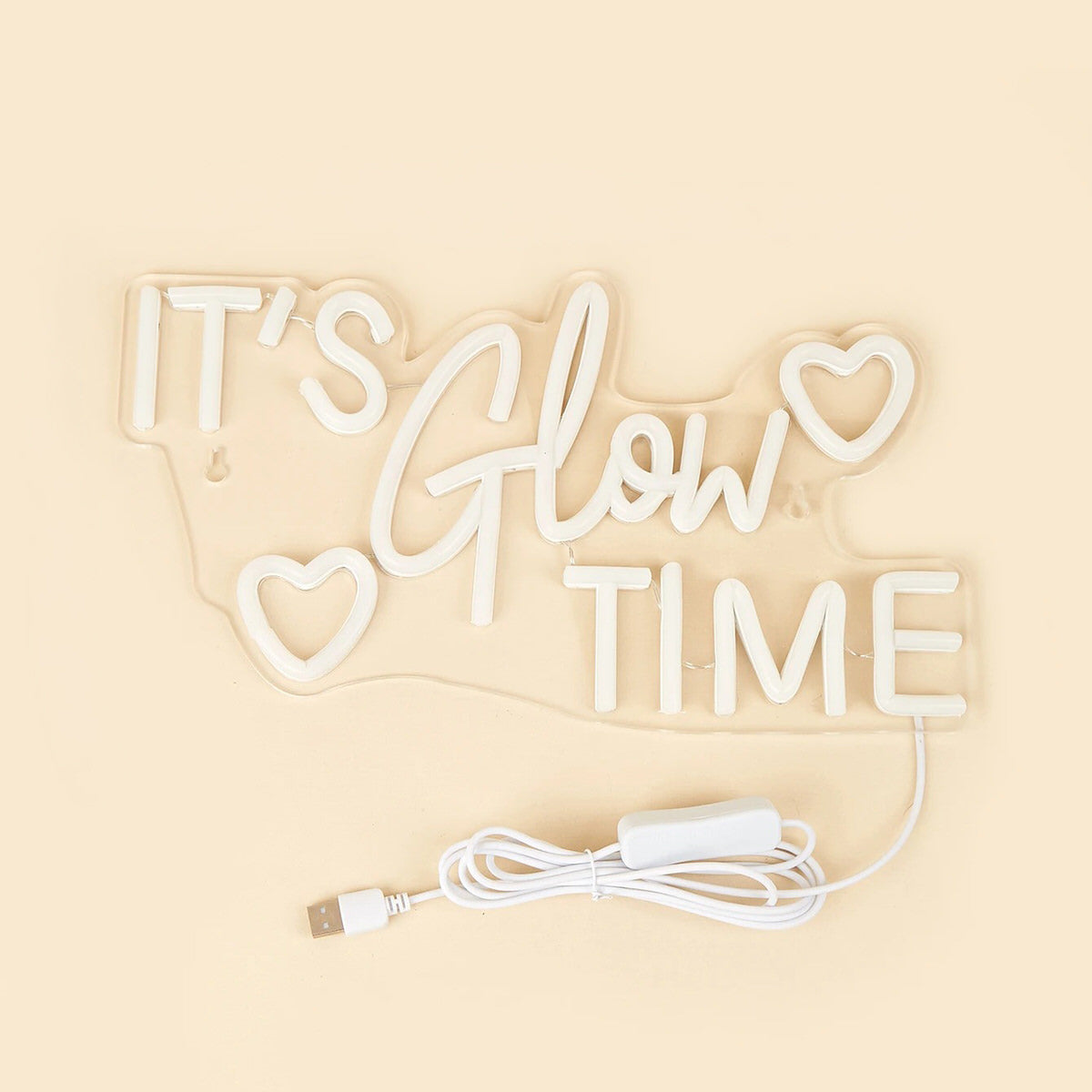 It’s Glow Time LED Neon Wall Sign — Lifestyle 3