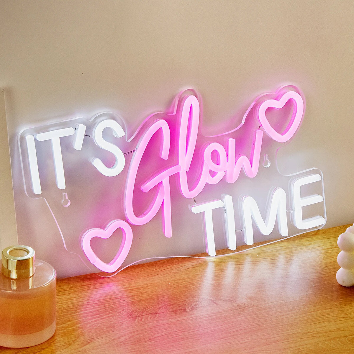 It’s Glow Time LED Neon Wall Sign — Lifestyle 2