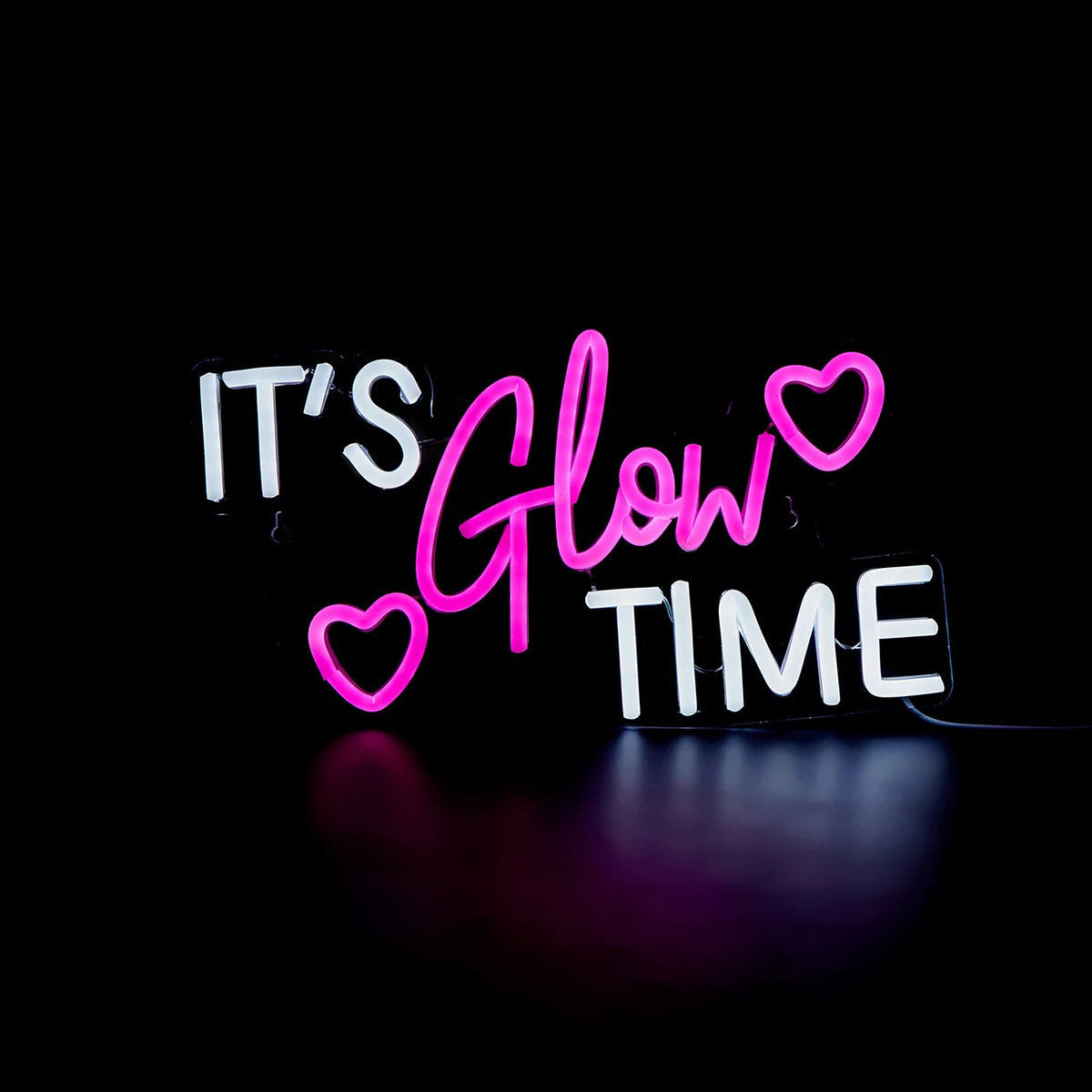 It’s Glow Time LED Neon Wall Sign — Lifestyle 1