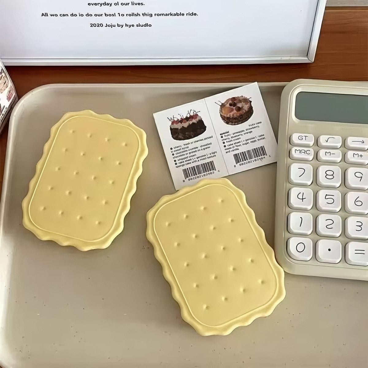 Biscuit Makeup Pocket Mirror — Considered Home Styling — Lifestyle 3