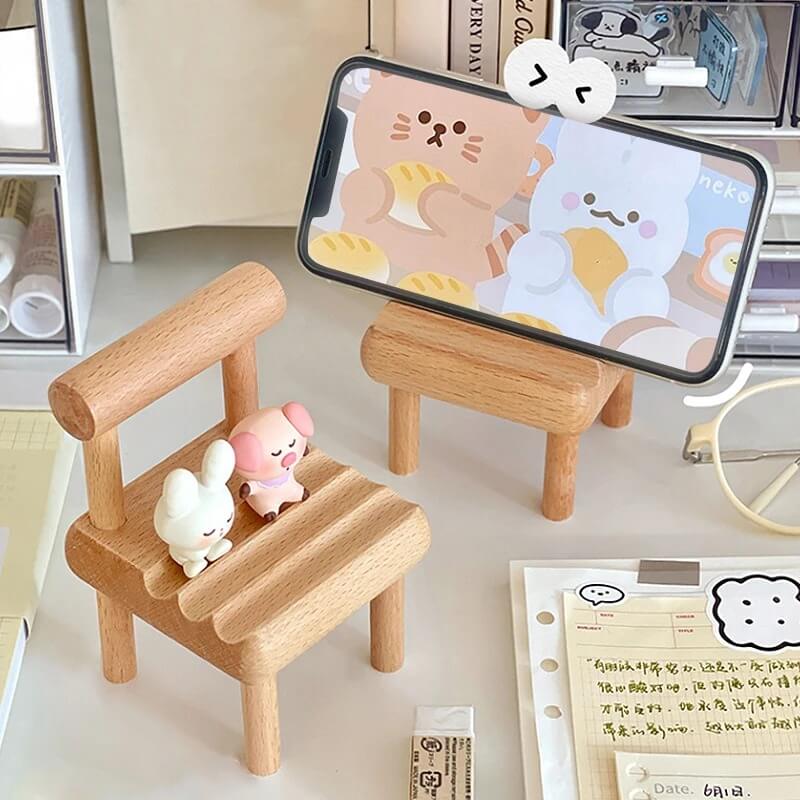 Chair Phone Stand — Considered Home Styling — Detail