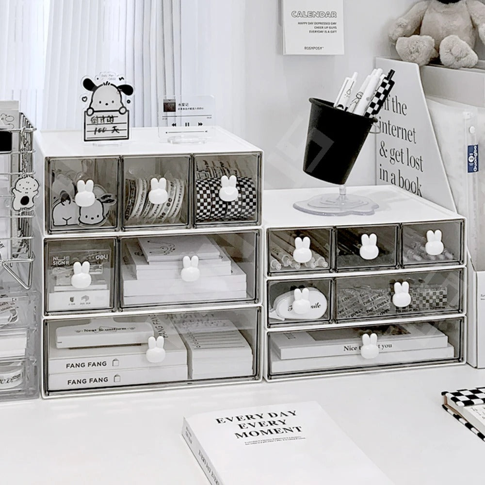 Desktop Storage Box Organizer — Considered Home Styling — Front view