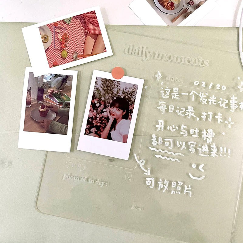 Korean Acrylic Memo Board — Considered Home Styling — Lifestyle 4