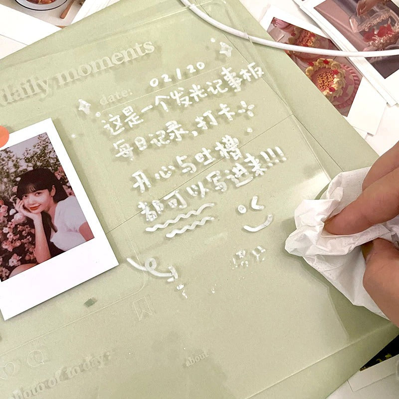 Korean Acrylic Memo Board — Considered Home Styling — Lifestyle 5
