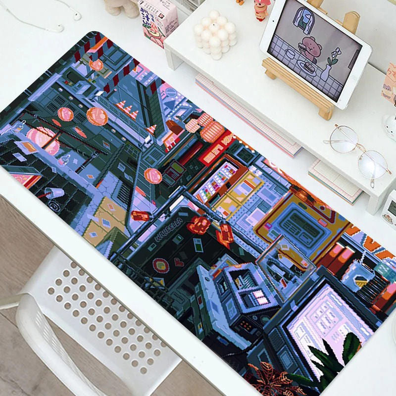 Night Cities Large Mouse Pad — Considered Home Styling — Lifestyle 3