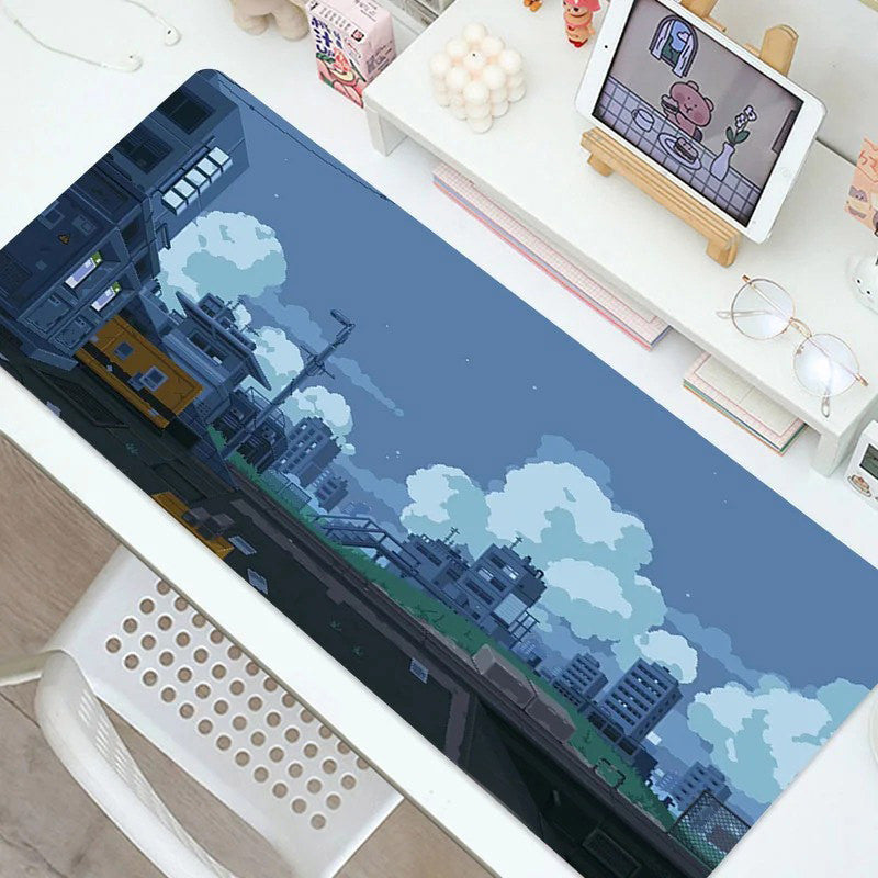 Night Cities Large Mouse Pad — Considered Home Styling — Lifestyle 4