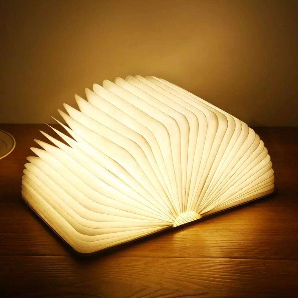 LED Book Table Lamp — Warm LED Mood Lighting for Bedside — Lifestyle 3