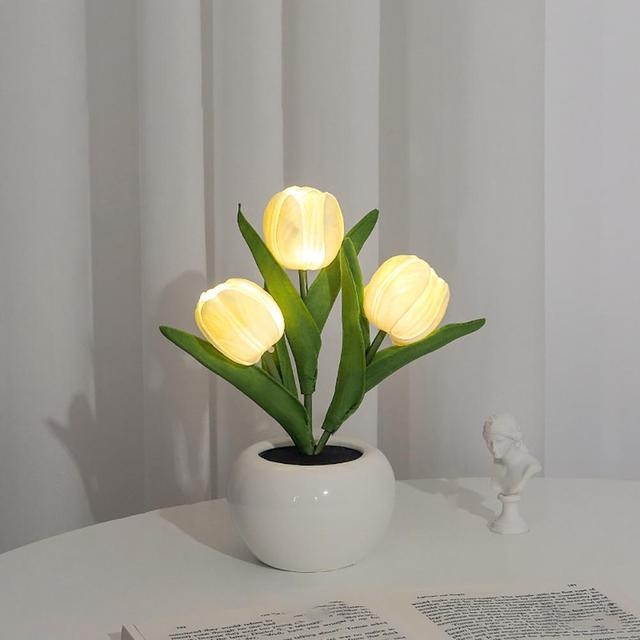 Mini Potted Tulip LED Night Light — Lifestyle 5