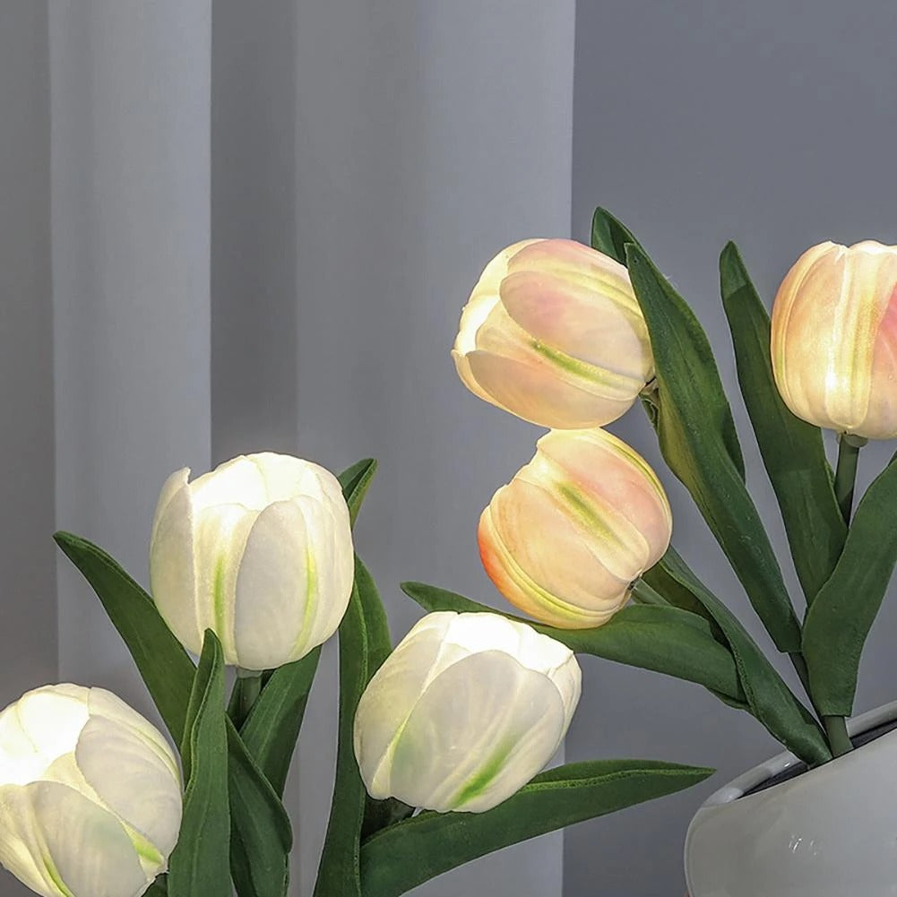 Mini Potted Tulip LED Night Light — Detail