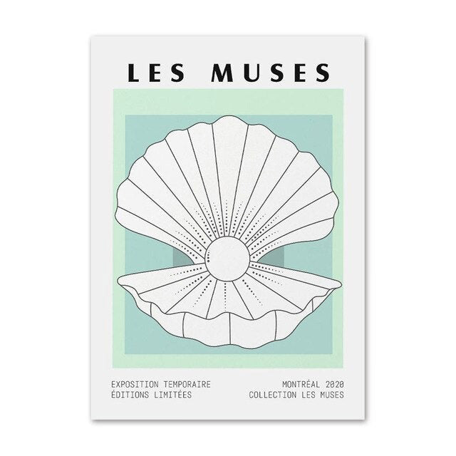 Les Muses Art Canvas Posters — Considered Home Styling