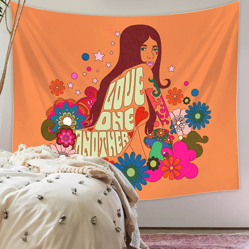 Love One Another Tapestry — Considered Home Styling