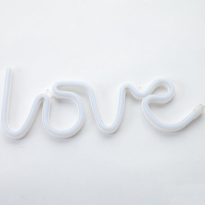 Love Neon Sign — Warm LED Mood Lighting for Bedside — Lifestyle 4