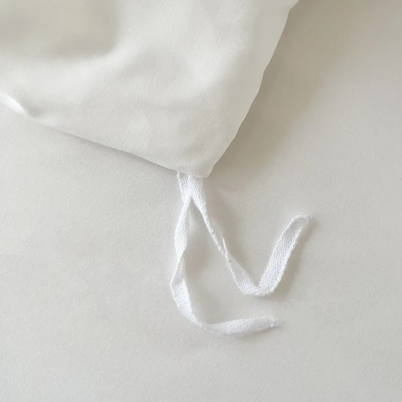 Lush Ruffles Duvet Cover Set — Soft-Touch Cotton Duvet & Pillowcases — Lifestyle 5