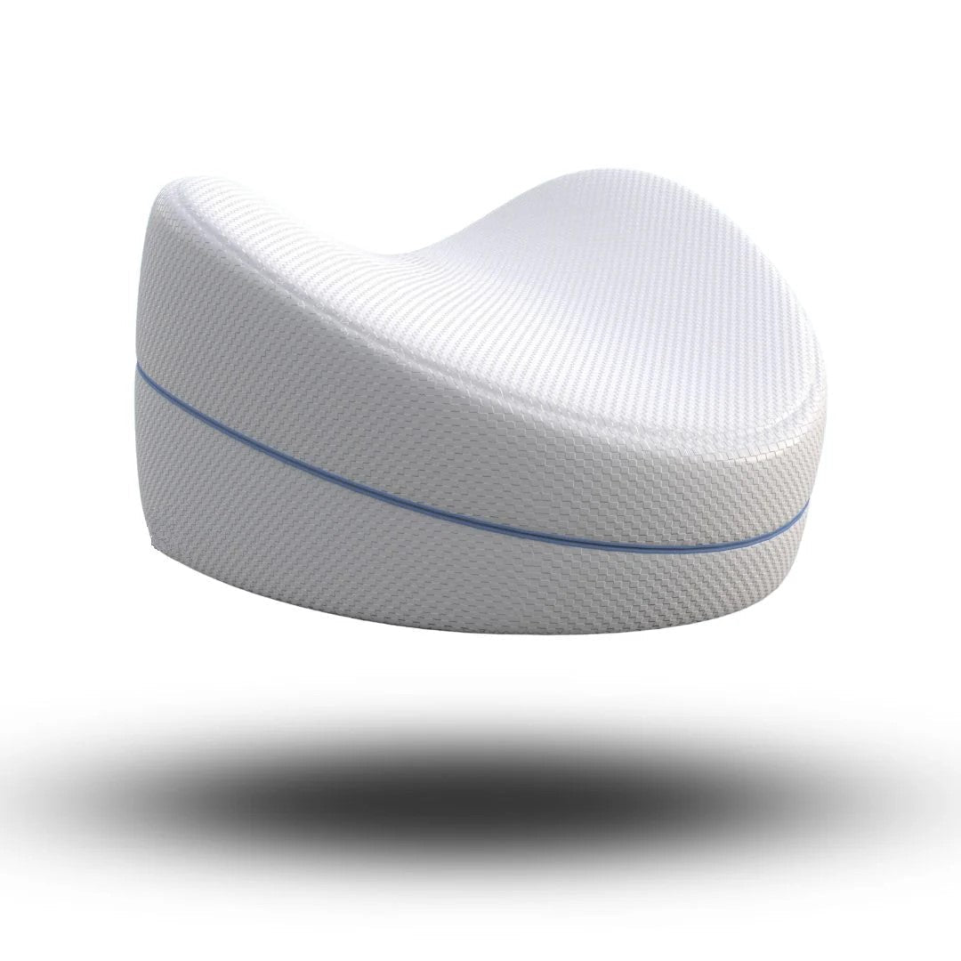 Ergonomic Knee Pillow — Memory Foam Support for Side Sleepers — Lifestyle 3