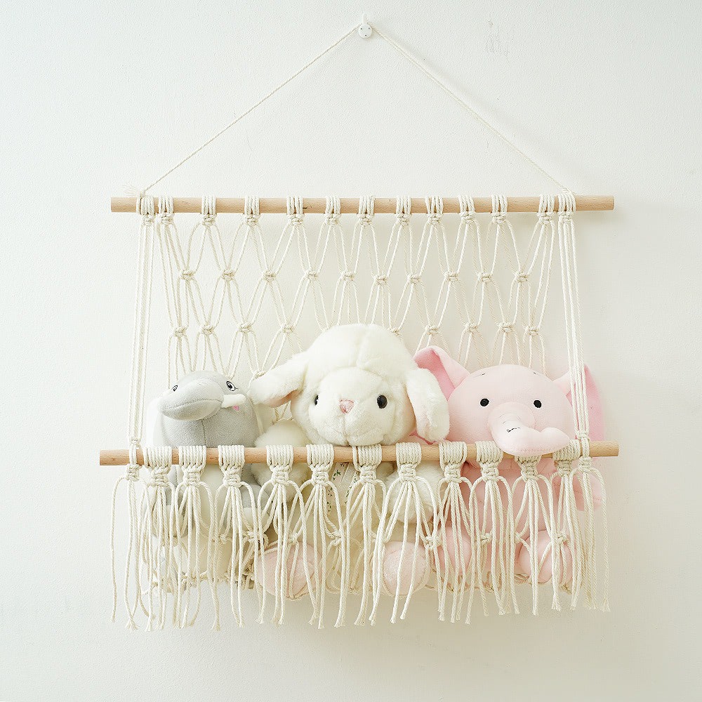 Macrame Wall Pocket — Considered Home Styling — Lifestyle 1